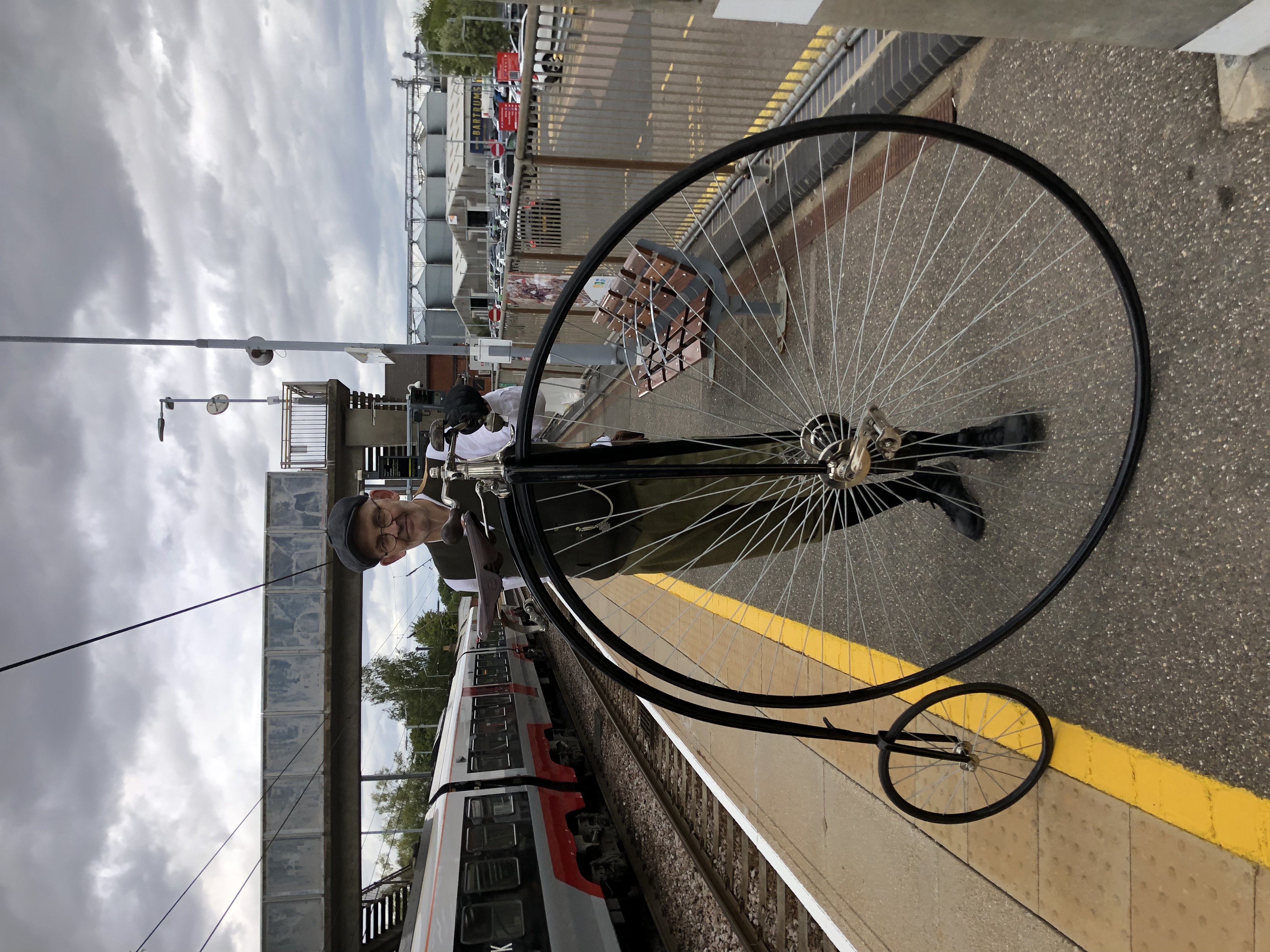 Proof that cycling peaked before brakes, balance, and common sense 😄